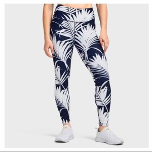 NWT Soulcycle Retro Palm Leggings